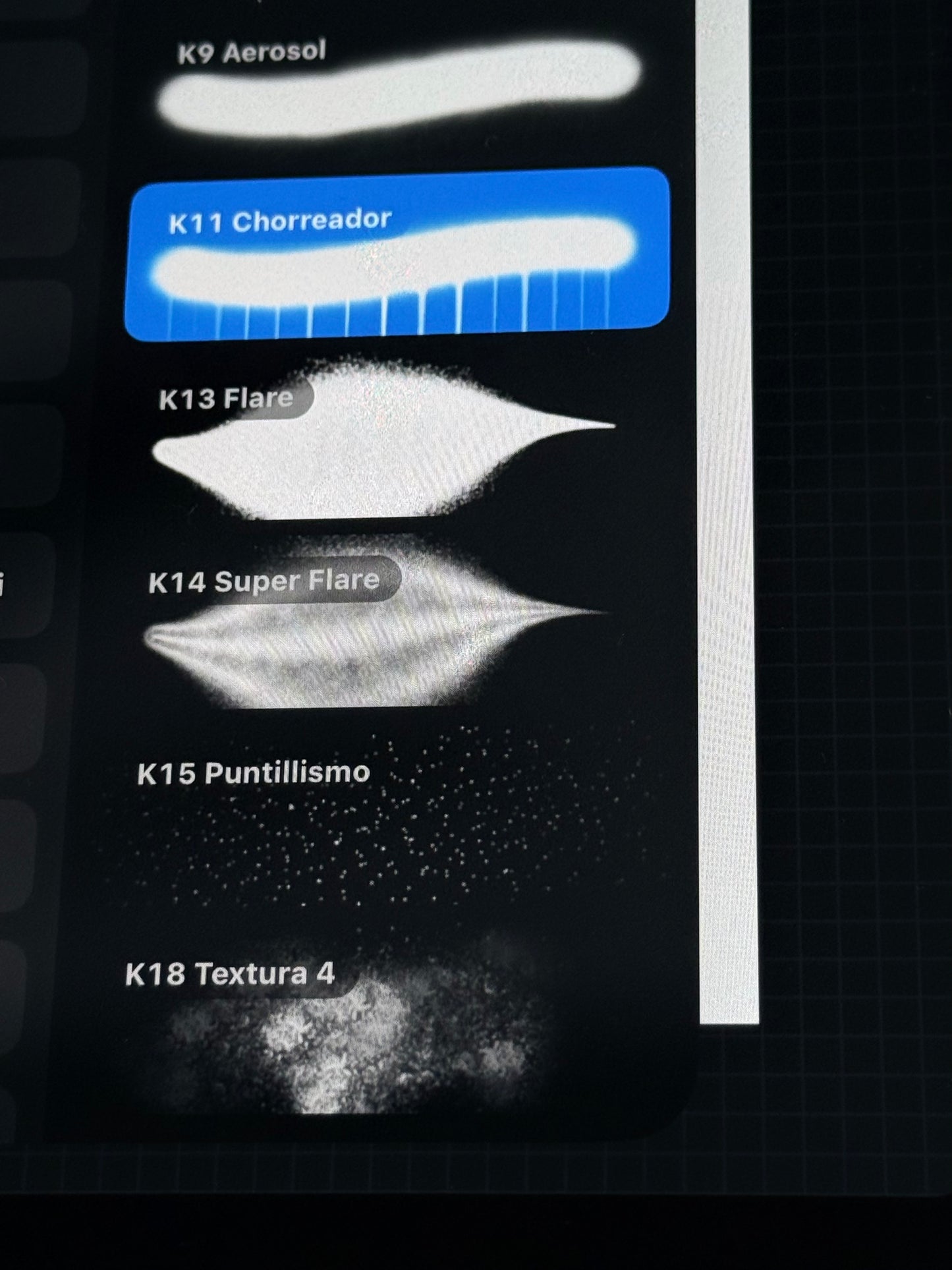 Brush set Kabulilla V1 para Procreate